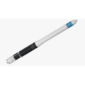 Three Stage Carrier Rocket 3D model